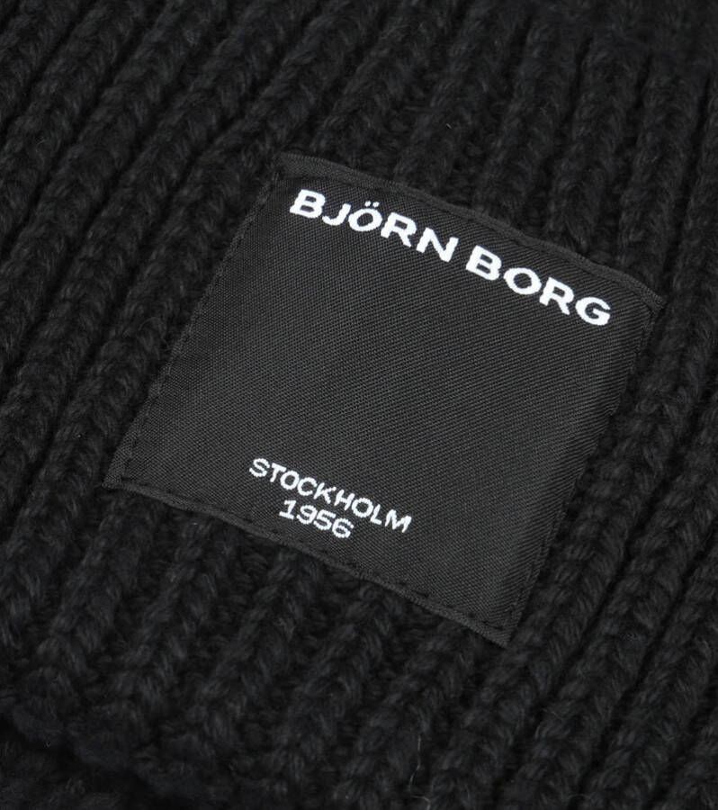 Bjorn Borg Knitted Muts Zwart