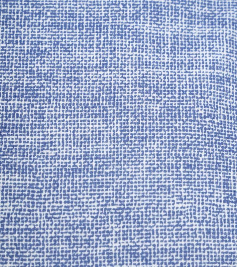 Blue Industry Overhemd Print Blauw
