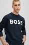 Hugo Boss Blauwe Sweatshirt met Lange Mouwen Blue Heren - Thumbnail 12