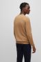 Boss Gebreide pullover van scheerwol met labelstitching model 'Botto' - Thumbnail 5