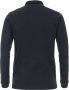 Casa Moda Longsleeve Polo Streep Navy - Thumbnail 3