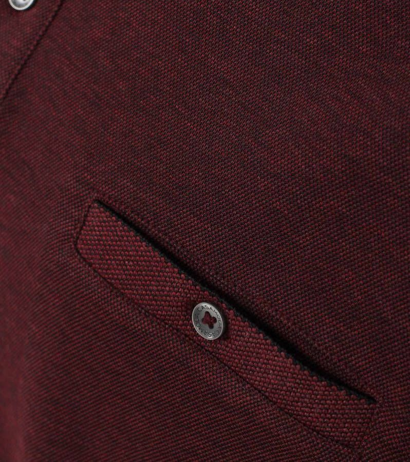 Casa Moda Polo LS Bordeaux