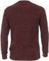 Casa Moda Pullover O-Hals Melange Bordeaux - Thumbnail 2