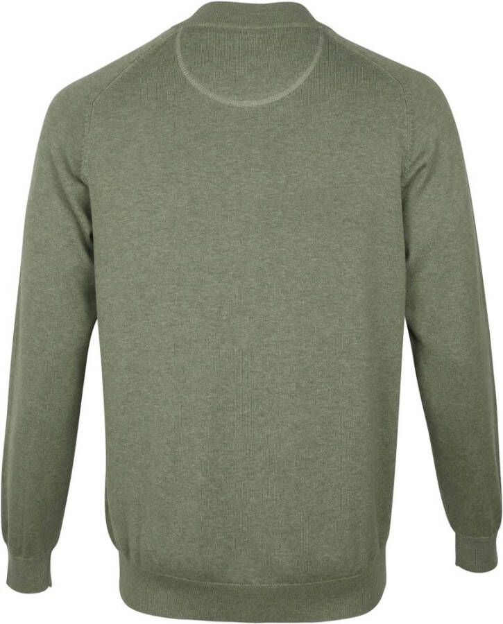 Casa Moda Vest Zip Groen