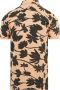 Cast Iron regular fit polo met all over print bleached apricot - Thumbnail 9