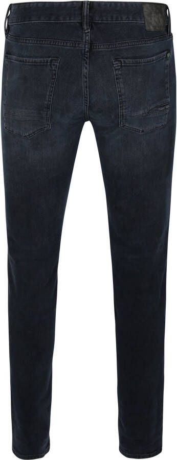 Cast Iron Riser Slim Jeans Vintage Washed Denim Zwart