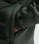 Cast Iron Groene Gewatteerde Jas Hooded Jacket Tech Jersey Interlock - Thumbnail 9