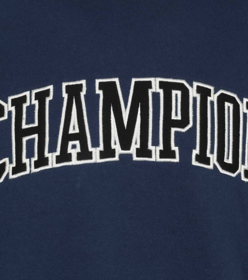 Champion Sweater Logo Navy