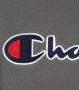 Champion Sweater Script Logo Donkergroen - Thumbnail 4