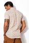 Desoto Oranje Casual Overhemd Modern Bd - Thumbnail 6