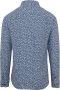 Desoto Overhemd Bloemen Blauw - Thumbnail 3