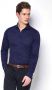Desoto Casual Donkerblauw Overhemd Blue Heren - Thumbnail 3