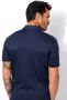 Desoto casual overhemd korte mouw slim fit donkerblauw effen katoen - Thumbnail 2