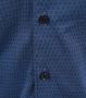 Desoto Short Sleeve Overhemd Streep Blauw - Thumbnail 3