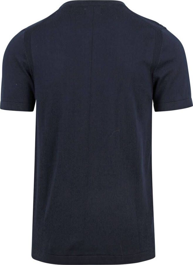 Dstrezzed Knitted T-shirt Donkerblauw