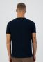 Dstrezzed Knitted T-shirt Donkerblauw - Thumbnail 4