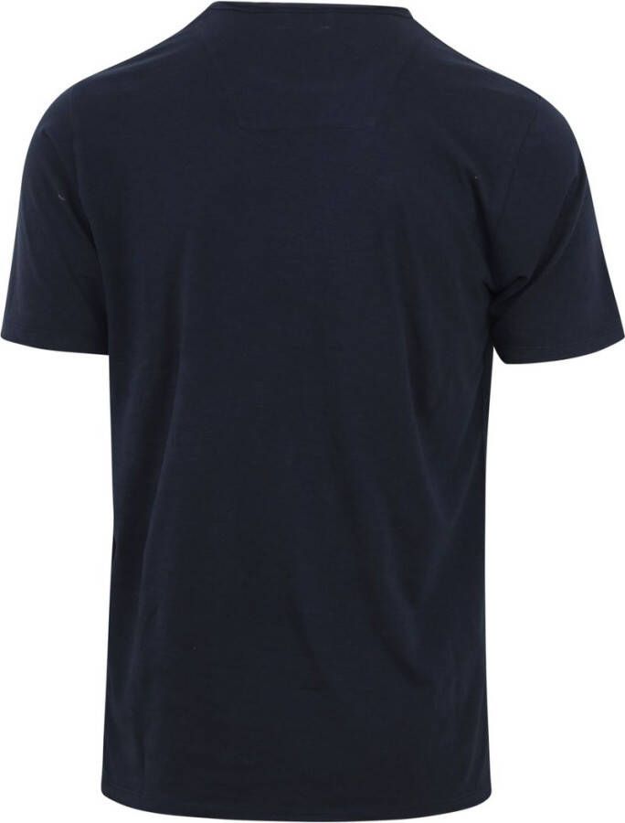 Dstrezzed Mc Queen T-shirt Melange Donkerblauw