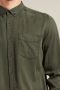 Dstrezzed Overhemd Garment Dyed Tencel Donkergroen - Thumbnail 2