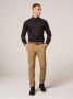 Dstrezzed Camel Chino's Presley Chino Pants With Belt Stretch Twill - Thumbnail 4
