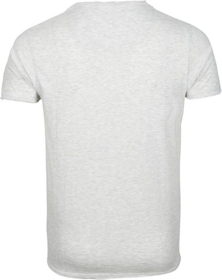 Dstrezzed T-shirt Mc Queen Lichtgrijs