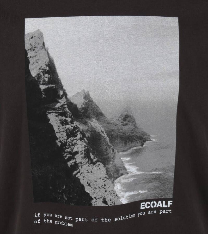 Ecoalf T-Shirt Label Zwart
