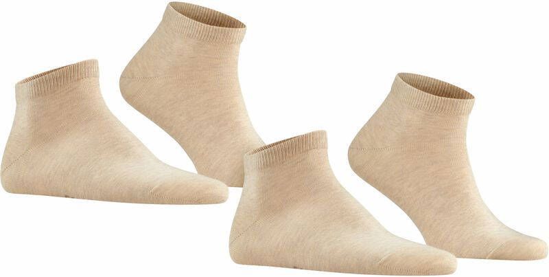 Falke Happy Sokken 2 Paar Beige