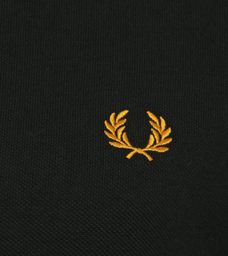Fred Perry Donkergroen Effen Polo