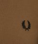 Fred Perry Lange Mouw Regular Fit Polo Shirt Brown Heren - Thumbnail 2