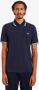 Fred Perry Twin-tipped Polo Shirt Blauw Heren - Thumbnail 4