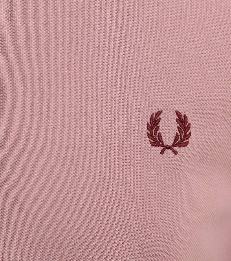 Fred Perry Rosa S51 Twin Tipped Shirt Roze Heren - Foto 2