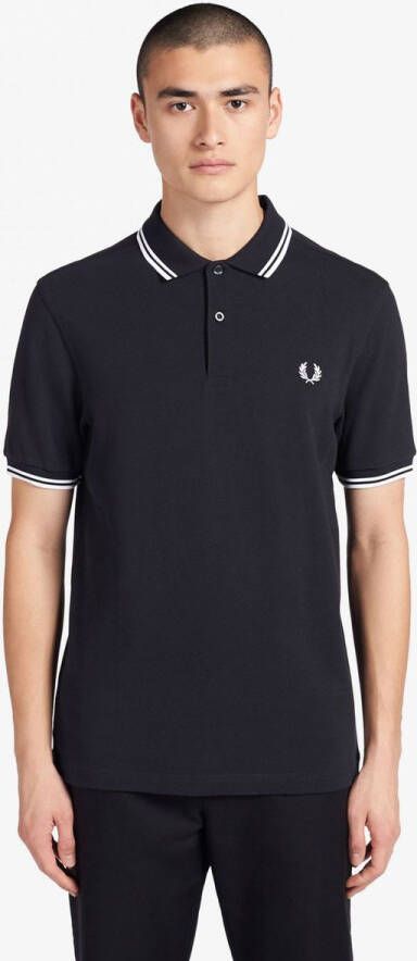 Fred Perry Polo Navy White