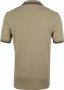 Fred Perry Polo Twin Tipped M3600 Lichtbruin - Thumbnail 3