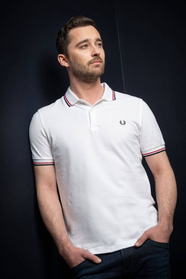 Fred Perry Polo Wit 748