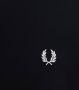 FRED PERRY Heren Truien & Vesten Half Zip Sweatshirt Zwart - Thumbnail 13