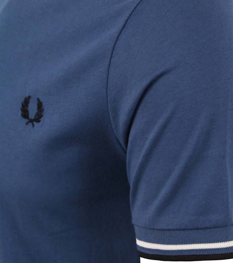 Fred Perry T-shirt Blauw 963