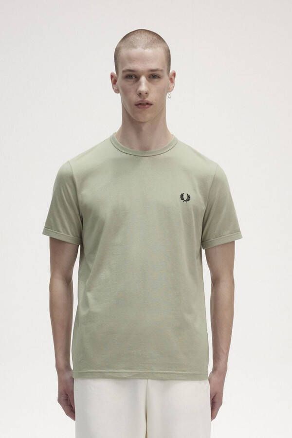 Fred Perry T-Shirt Groen M3519