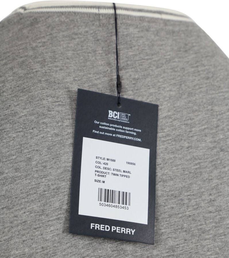 Fred Perry T-shirt M1588 Grijs