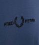 Fred Perry T-shirt M4580 Mid Blauw - Thumbnail 3