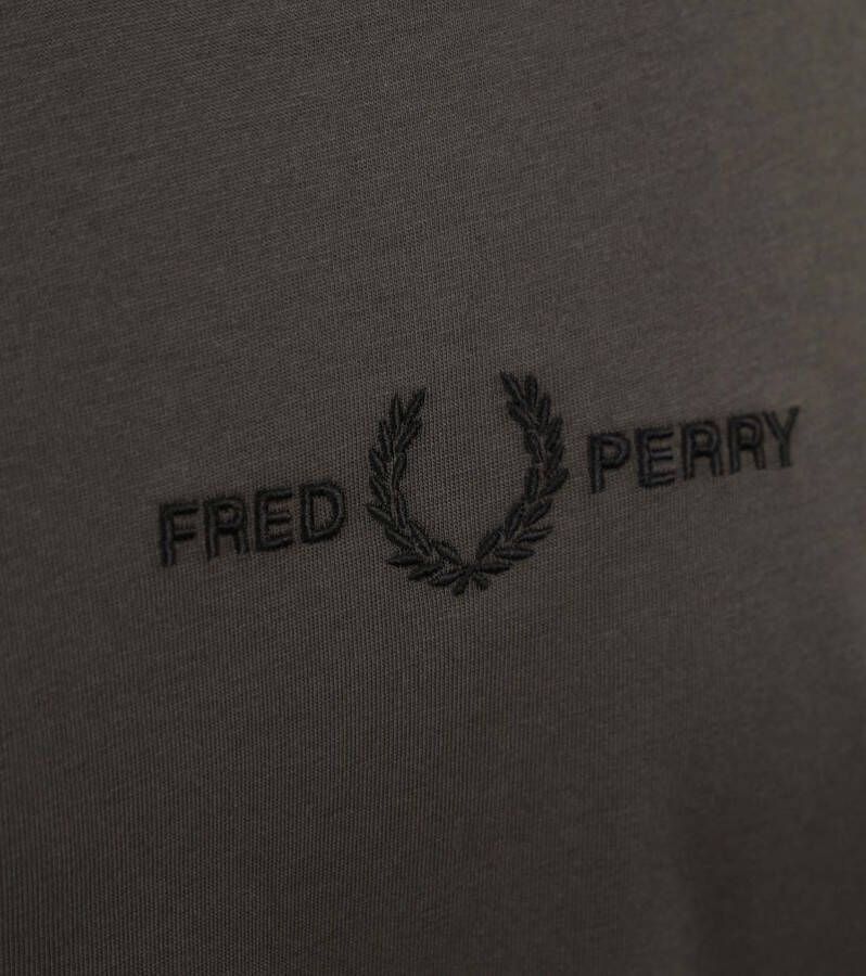 Fred Perry T-shirt M4580 Mid Groen