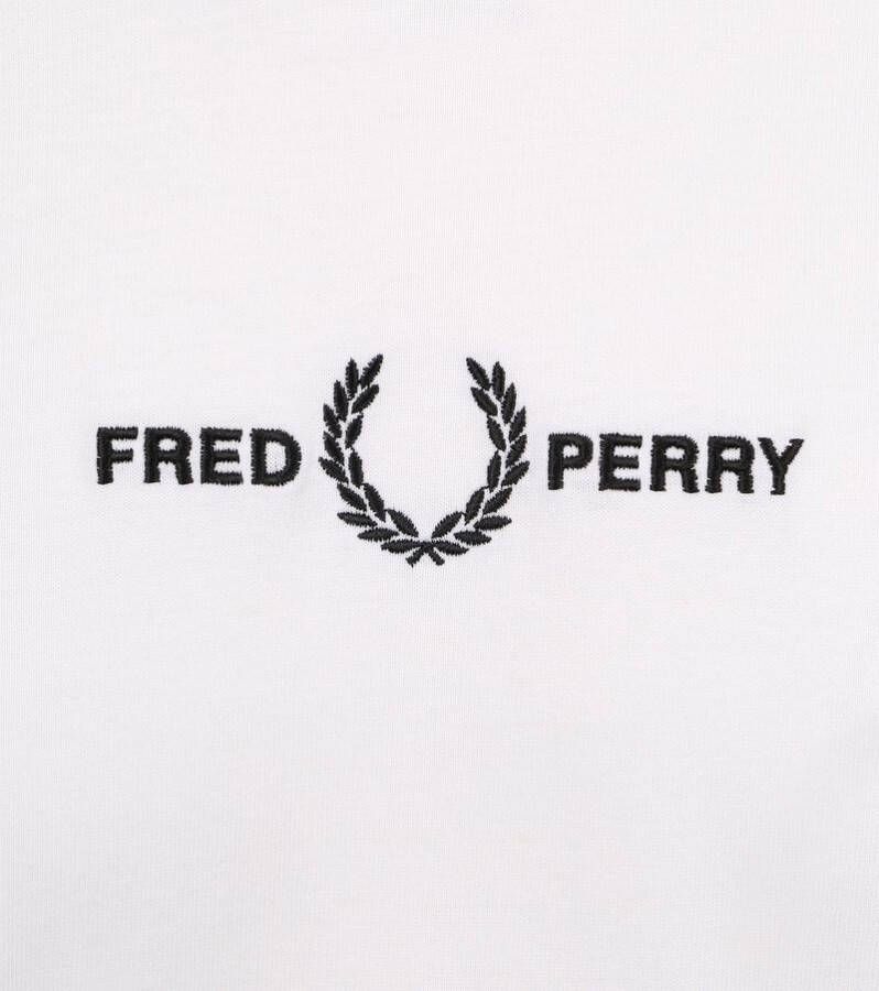 Fred Perry T-Shirt M4580 Wit
