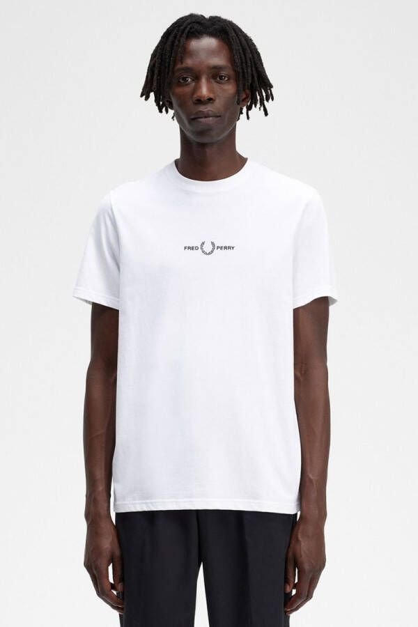 Fred Perry T-Shirt M4580 Wit