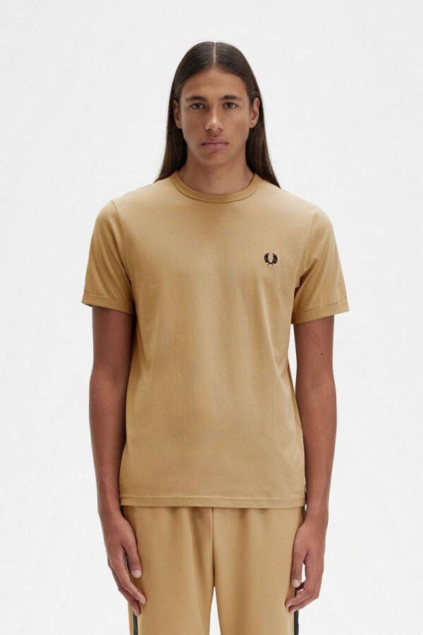 Fred Perry T-Shirt Ringer M3519 Beige