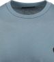 Fred Perry Lichtblauwe T-shirt Ringer T-shirt - Thumbnail 8