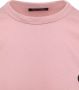 Fred Perry Heren Ringer T-shirt met Contrasterende Ribboorden Pink Heren - Thumbnail 6