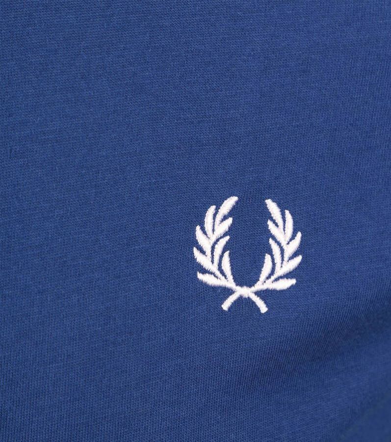 Fred Perry T-Shirt Ringer Mid Blauw