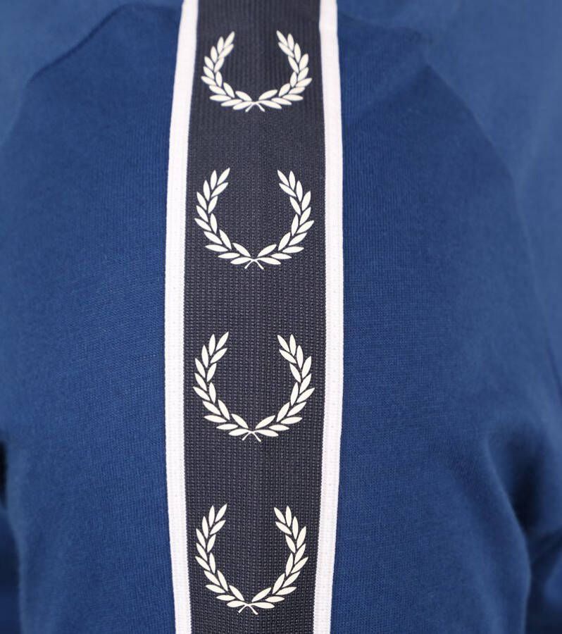 Fred Perry T-Shirt Ringer Mid Blauw