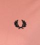 Fred Perry Roze T-shirt Taped Ringer T-shirt - Thumbnail 6
