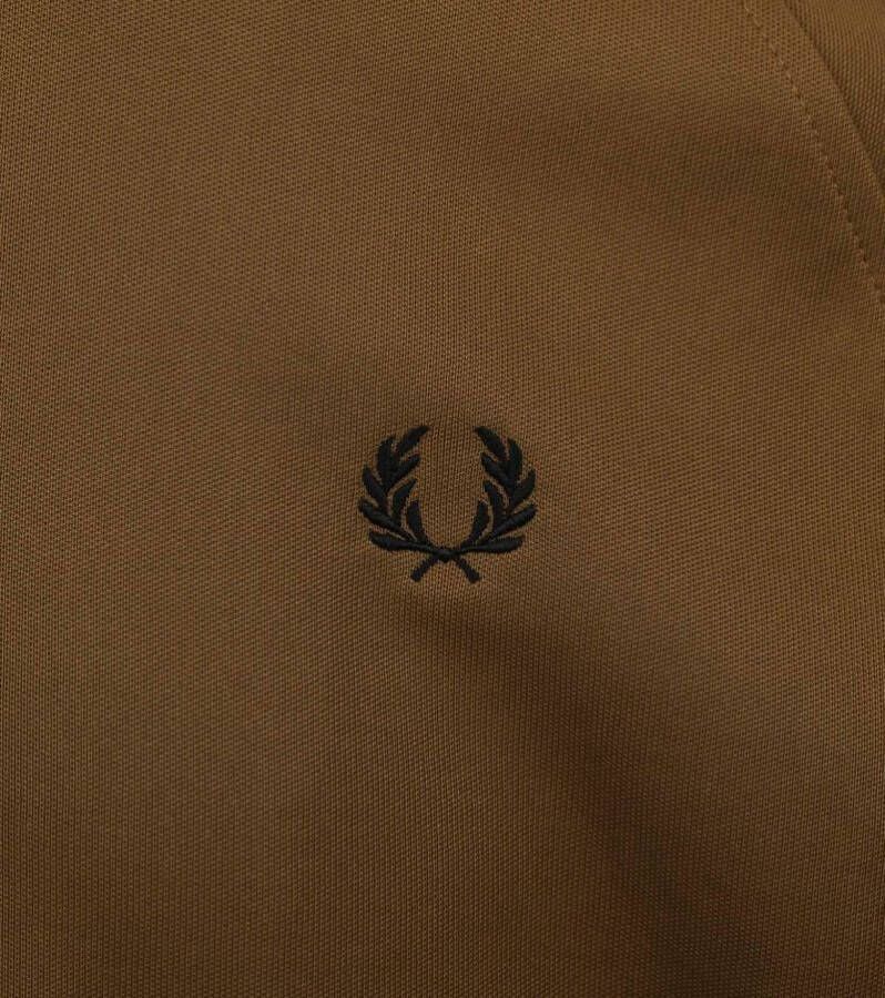 Fred Perry Taped Track Jacket Carbon Bruin