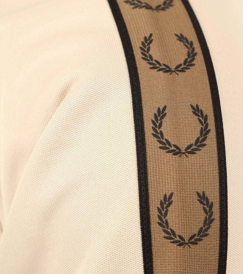 Fred Perry Taped Track Vest Lichtbeige