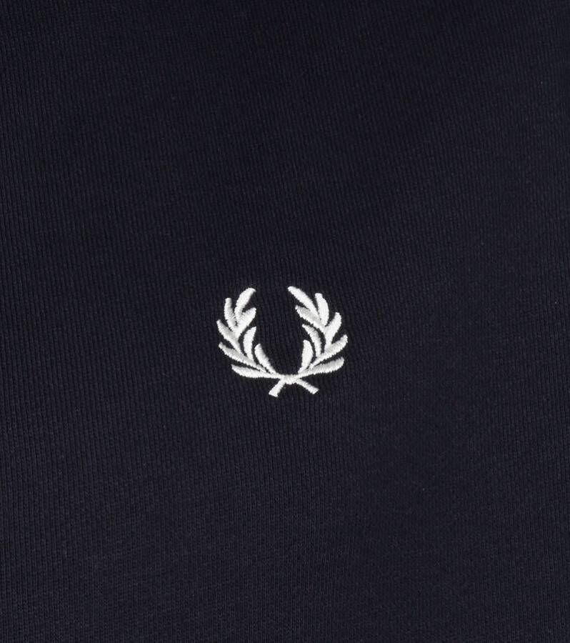 Fred Perry Zip Vest Donkerblauw